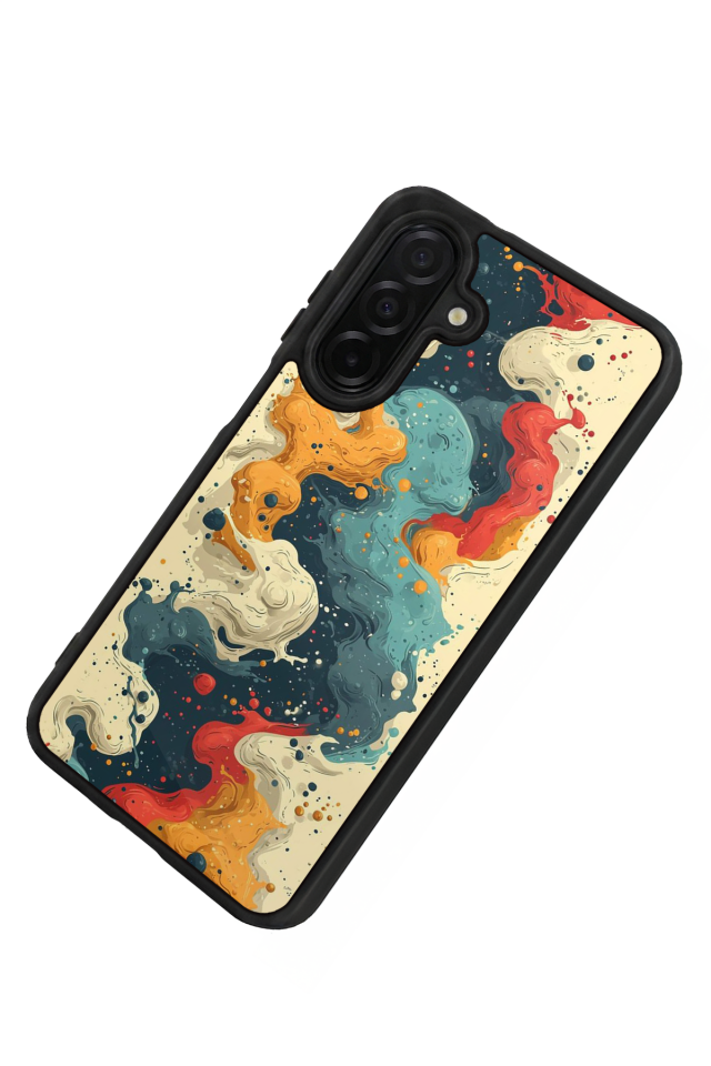 Samsung Galaxy A56 Uyumlu Abstract Tasarımlı Glossy Premium Kılıf