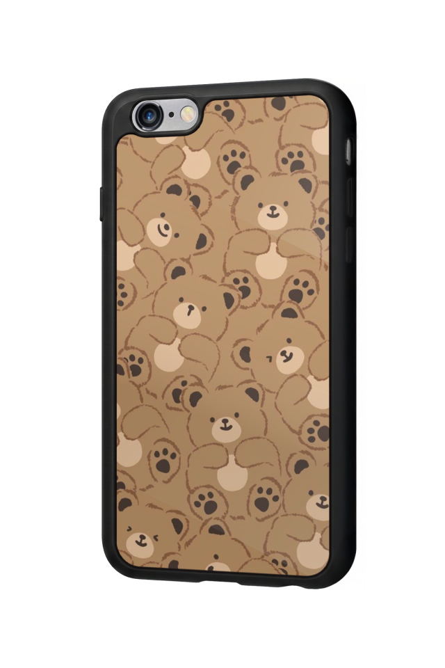 iPhone 6 Plus Uyumlu Ayı Tasarımlı Glossy Premium Kılıf
