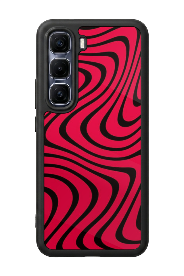 Infinix Hot 60 Pro Plus Uyumlu Çizgi Sanatı Tasarımlı Glossy Premium Kılıf