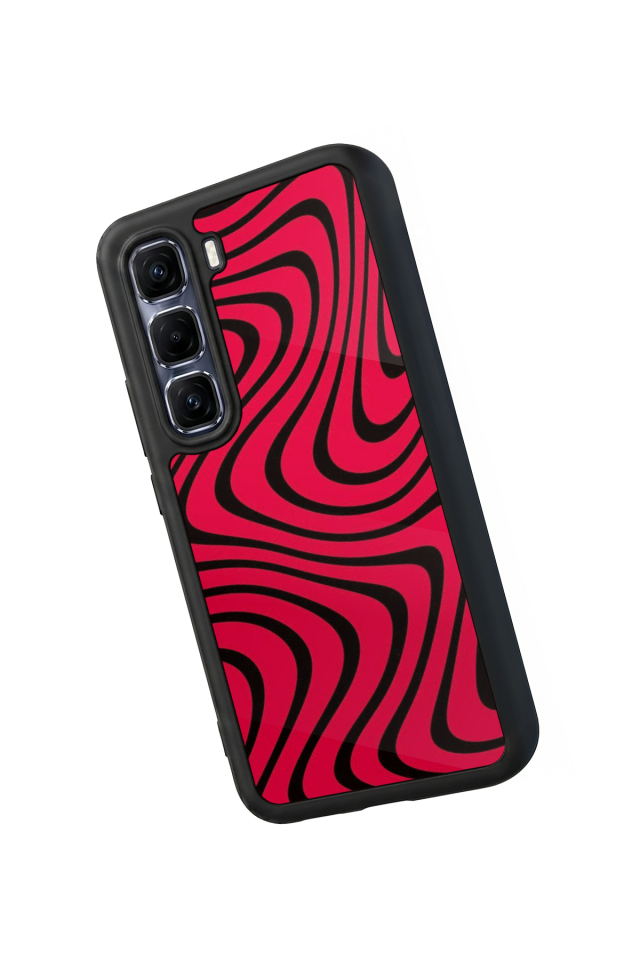 Infinix Hot 60 Pro Plus Uyumlu Çizgi Sanatı Tasarımlı Glossy Premium Kılıf