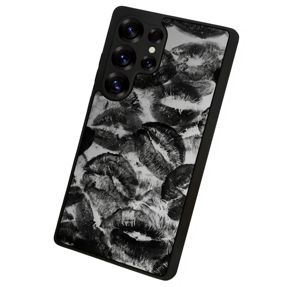Samsung Galaxy S25 Ultra Uyumlu Dudak Tasarımlı Glossy Premium Kılıf