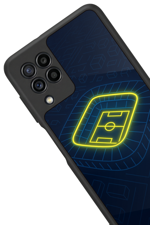 Samsung Galaxy M22 Uyumlu Fenerbahce Tasarımlı Glossy Premium Kılıf