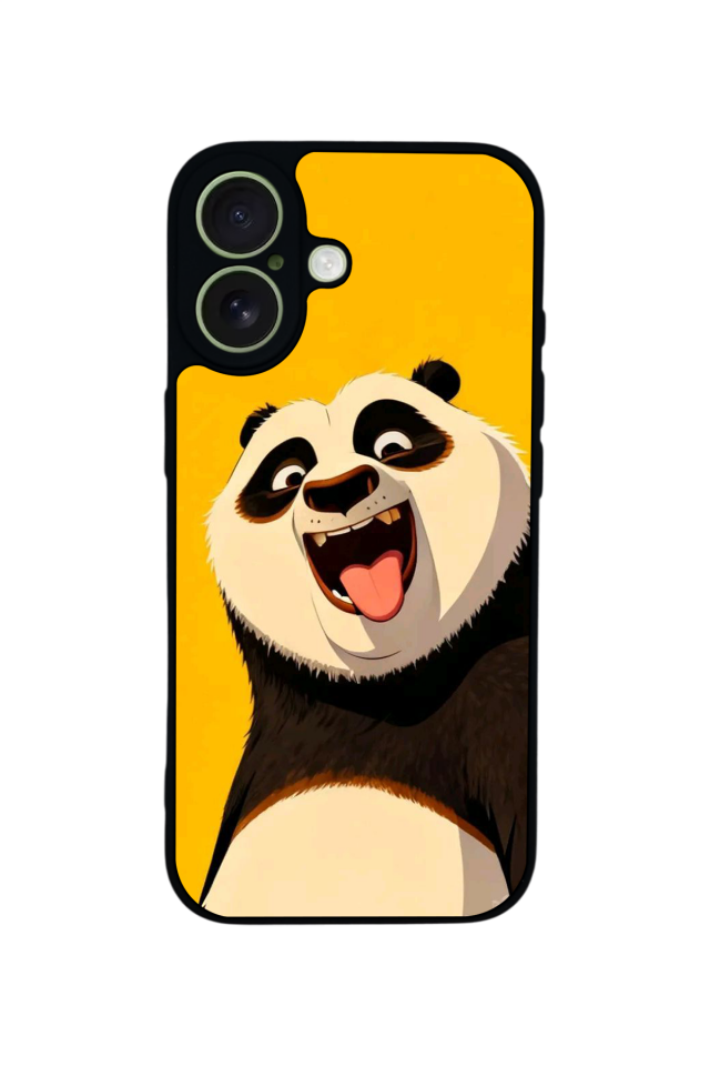 iPhone 17 Uyumlu Kung Fu Panda Tasarımlı Glossy Premium Kılıf