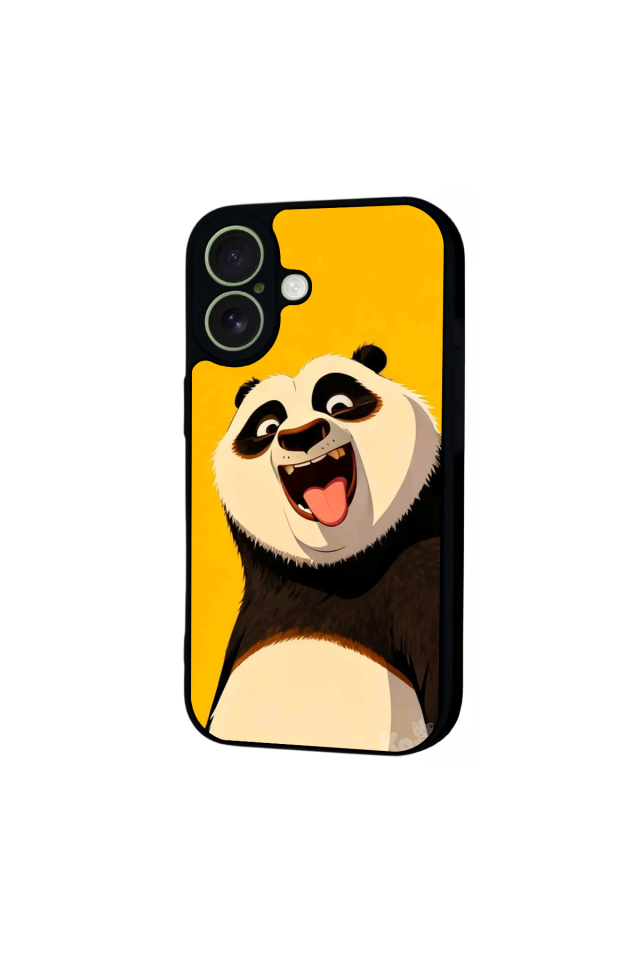 iPhone 17 Uyumlu Kung Fu Panda Tasarımlı Glossy Premium Kılıf
