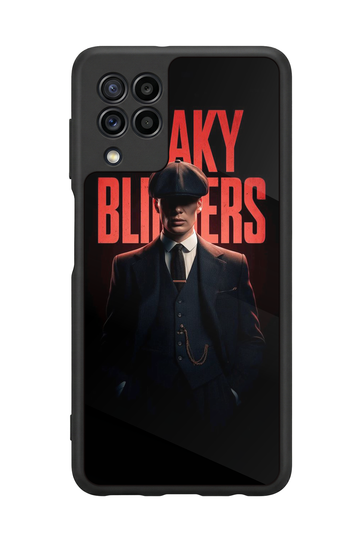 Samsung Galaxy M32 Uyumlu Peaky Blinders Tasarımlı Glossy Premium Kılıf