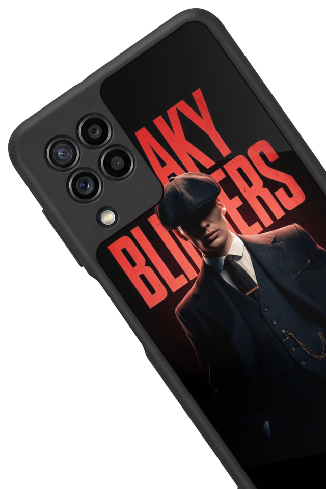 Samsung Galaxy M32 Uyumlu Peaky Blinders Tasarımlı Glossy Premium Kılıf