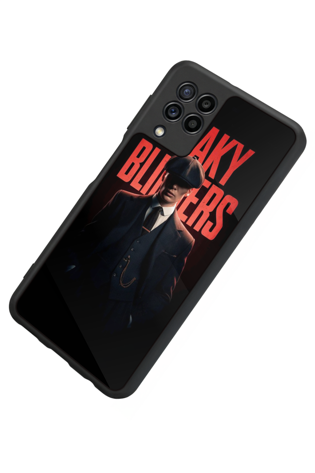 Samsung Galaxy M32 Uyumlu Peaky Blinders Tasarımlı Glossy Premium Kılıf