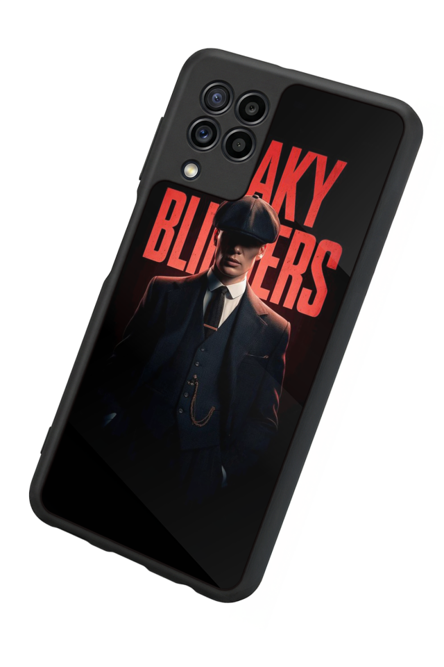 Samsung Galaxy M32 Uyumlu Peaky Blinders Tasarımlı Glossy Premium Kılıf