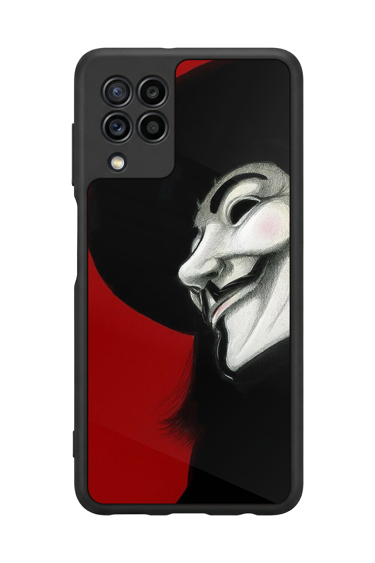 Samsung Galaxy M22 Uyumlu Vendetta Tasarımlı Glossy Premium Kılıf