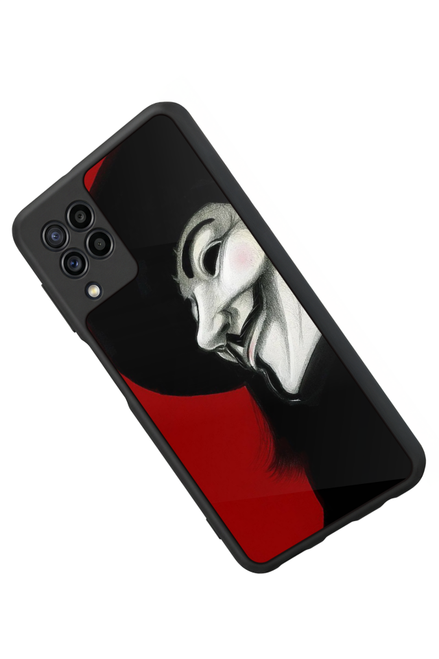 Samsung Galaxy M22 Uyumlu Vendetta Tasarımlı Glossy Premium Kılıf