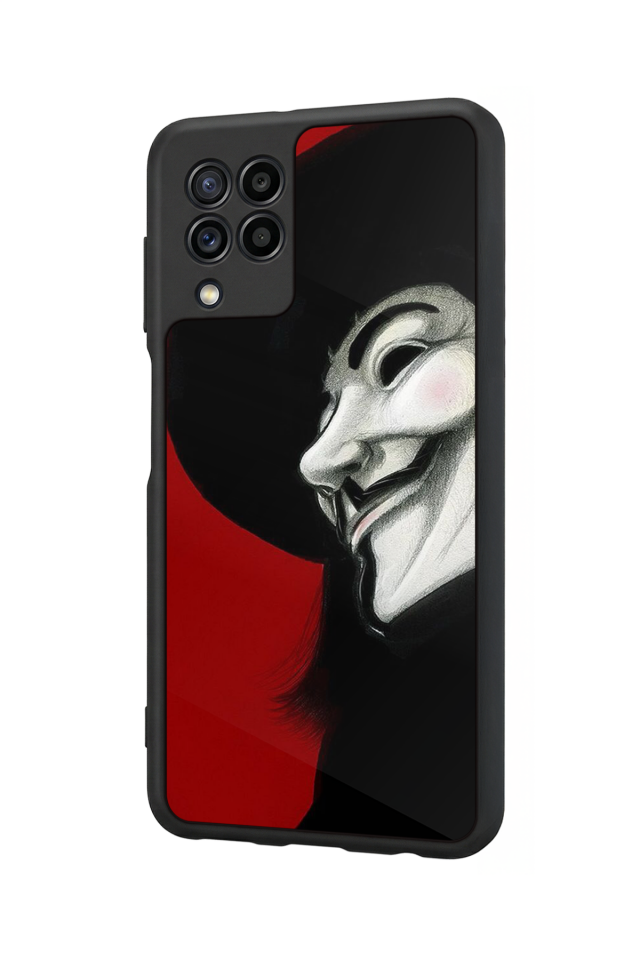 Samsung Galaxy M22 Uyumlu Vendetta Tasarımlı Glossy Premium Kılıf