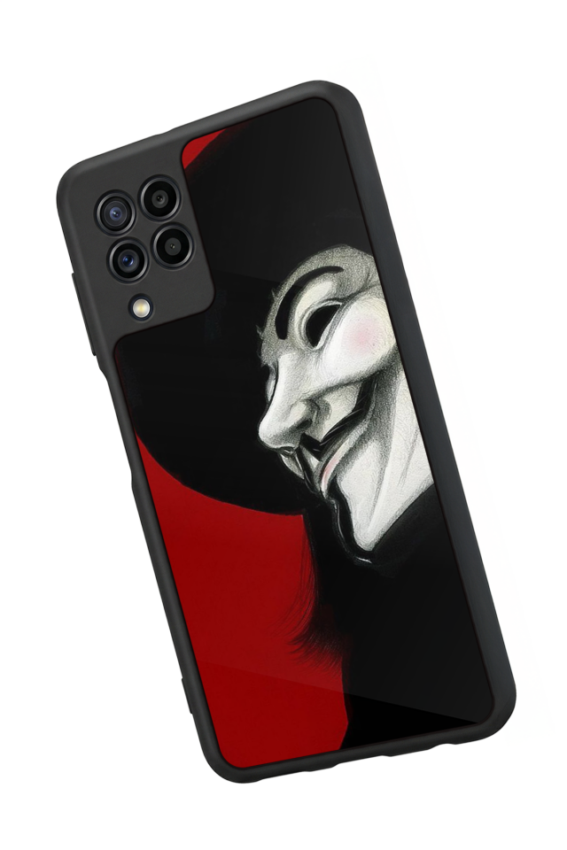 Samsung Galaxy M22 Uyumlu Vendetta Tasarımlı Glossy Premium Kılıf