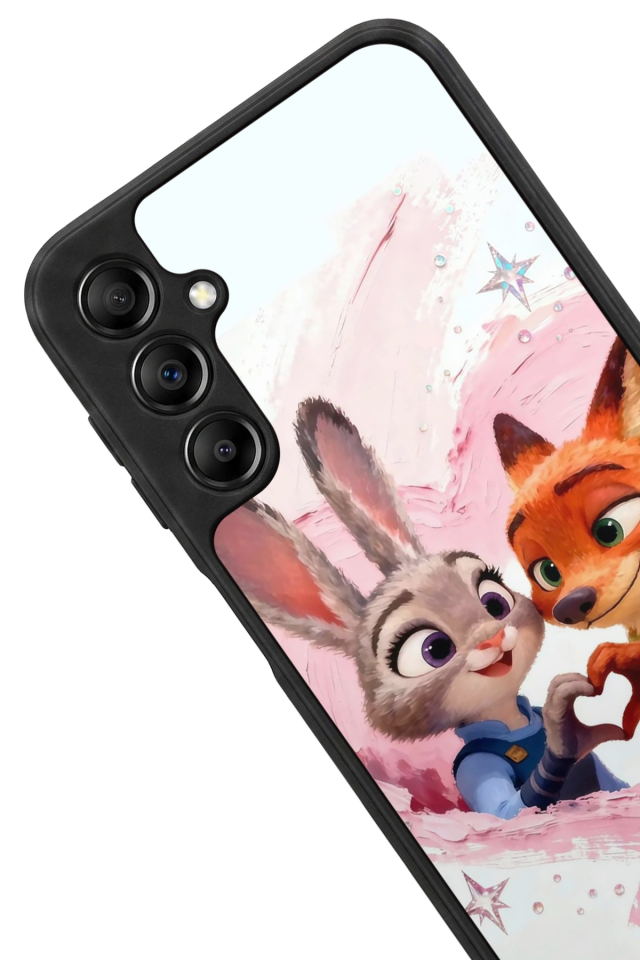Samsung Galaxy A14 Uyumlu Zootropolis Tasarımlı Glossy Premium Kılıf
