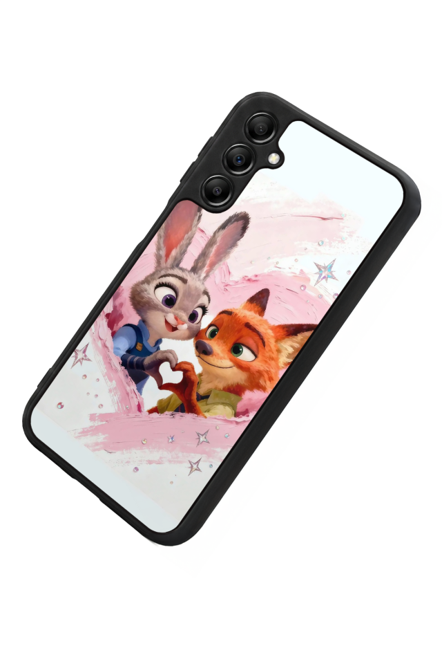 Samsung Galaxy A14 Uyumlu Zootropolis Tasarımlı Glossy Premium Kılıf