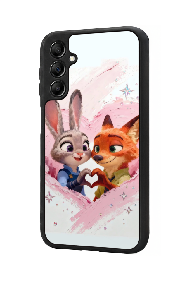 Samsung Galaxy A14 Uyumlu Zootropolis Tasarımlı Glossy Premium Kılıf
