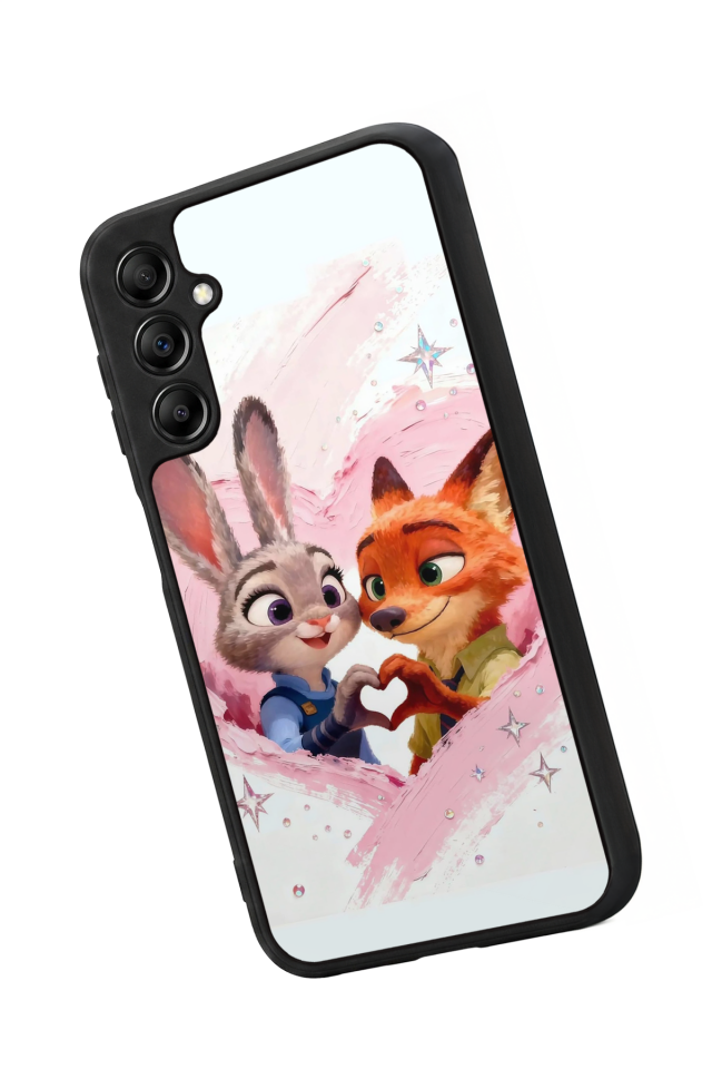 Samsung Galaxy A14 Uyumlu Zootropolis Tasarımlı Glossy Premium Kılıf