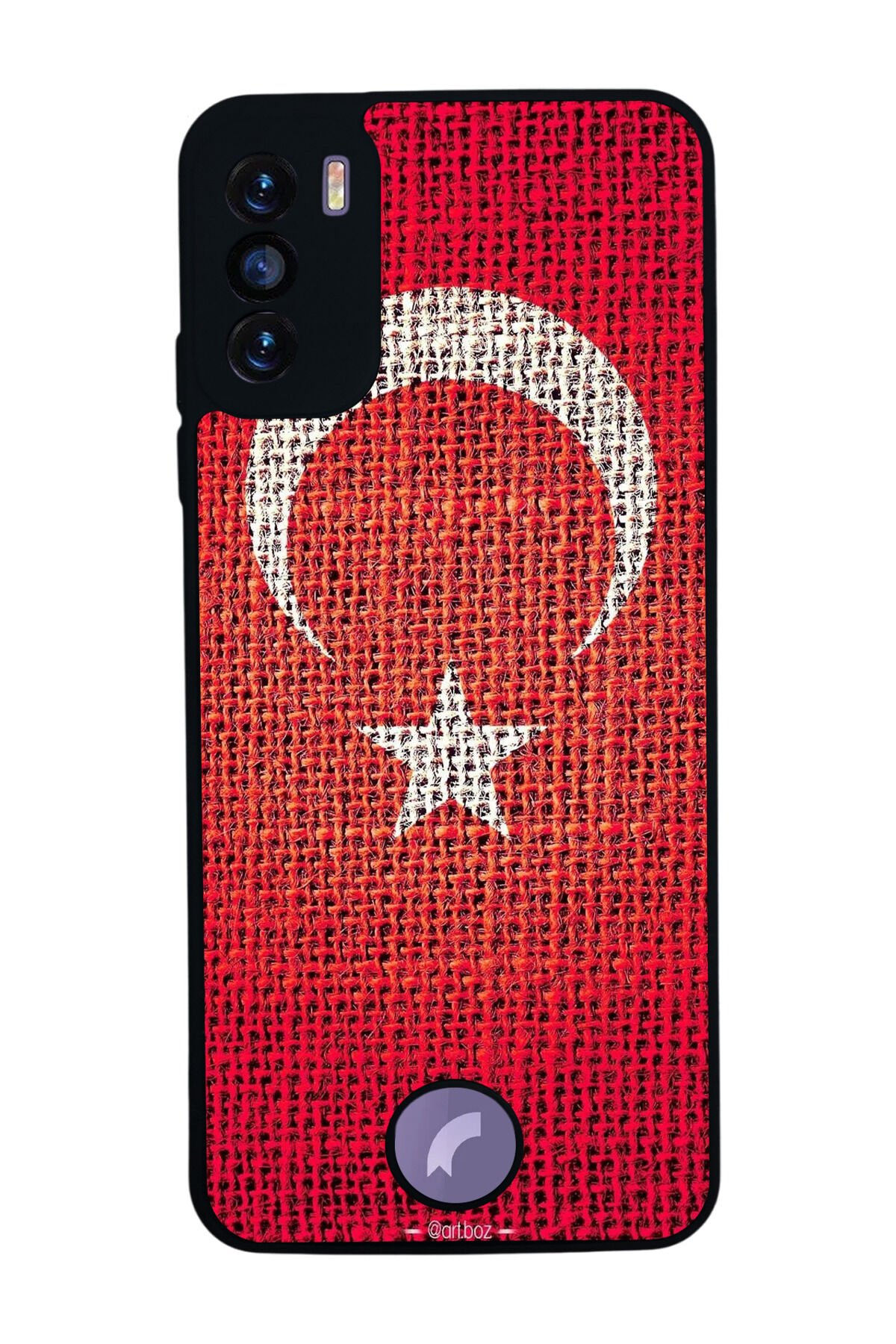 Reeder S19 Max Pro S Uyumlu TurkBayragi Tasarımlı Glossy Premium Kılıf