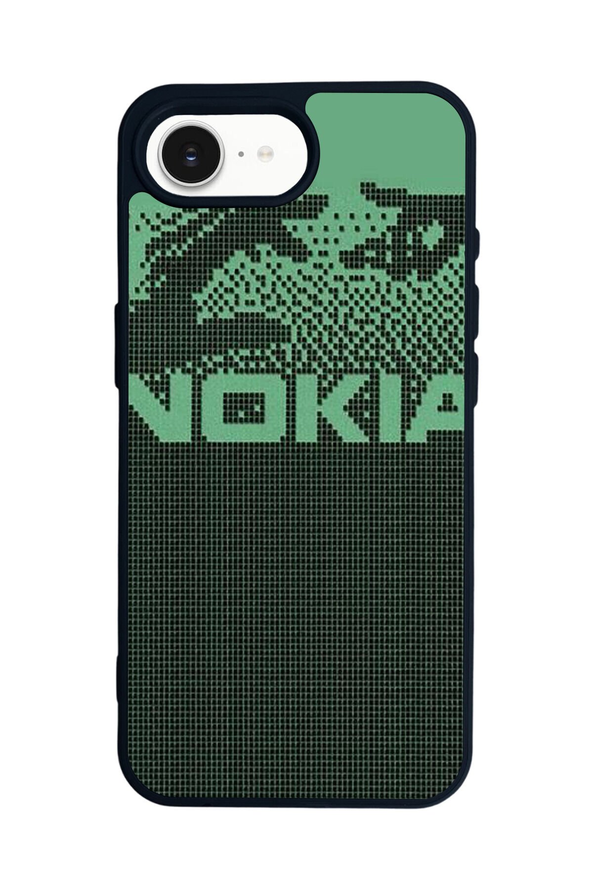 iPhone 16E Uyumlu Nokia Tasarımlı Glossy Premium Kılıf