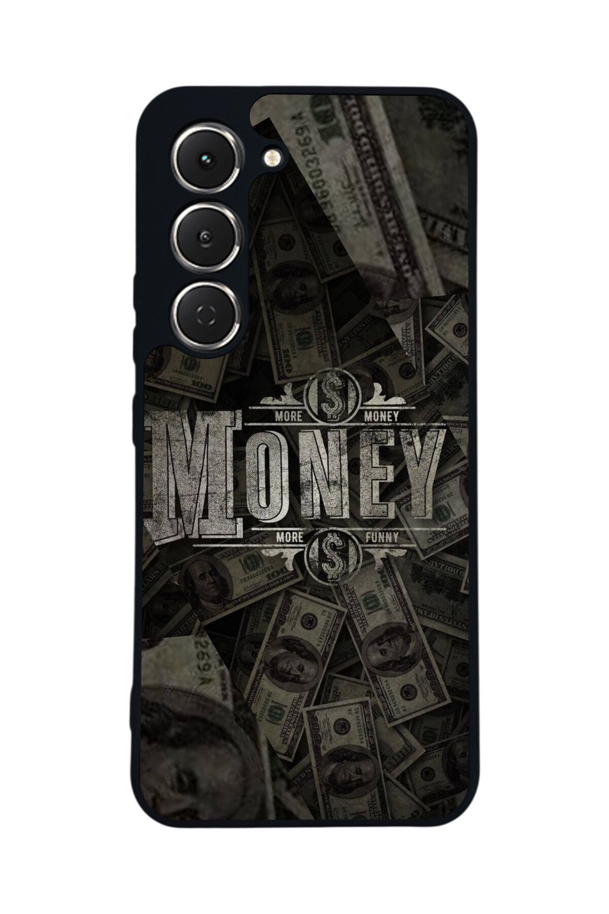 Tecno Spark 40 Pro Uyumlu Money Para Tasarımlı Glossy Premium Kılıf