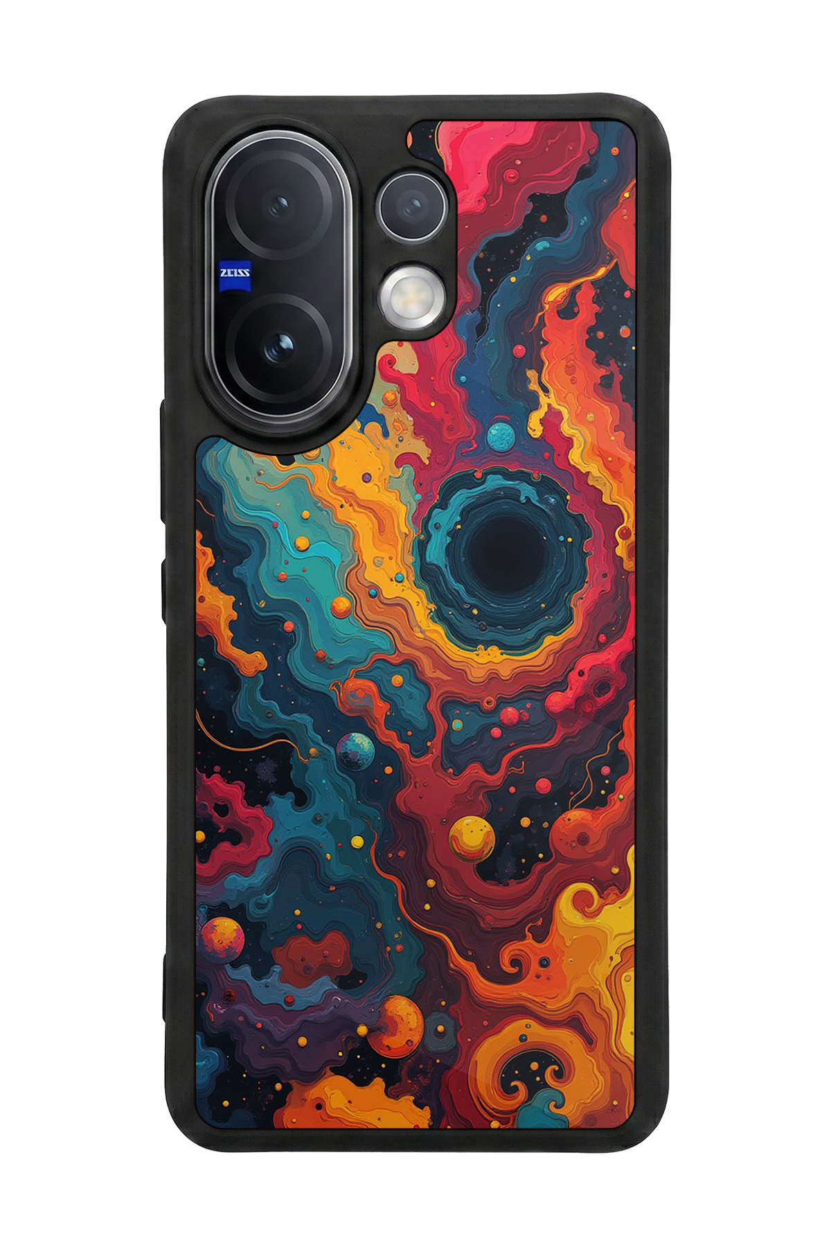 Vivo V60 Uyumlu Abstract Tasarımlı Glossy Premium Kılıf