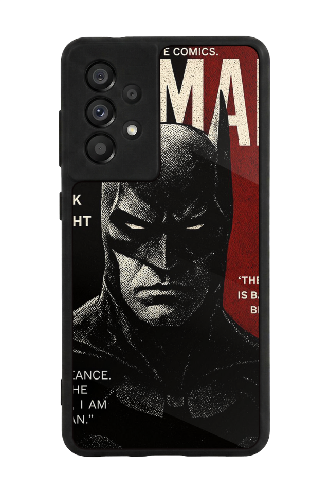 Samsung Galaxy A73 Uyumlu Batman Tasarımlı Glossy Premium Kılıf