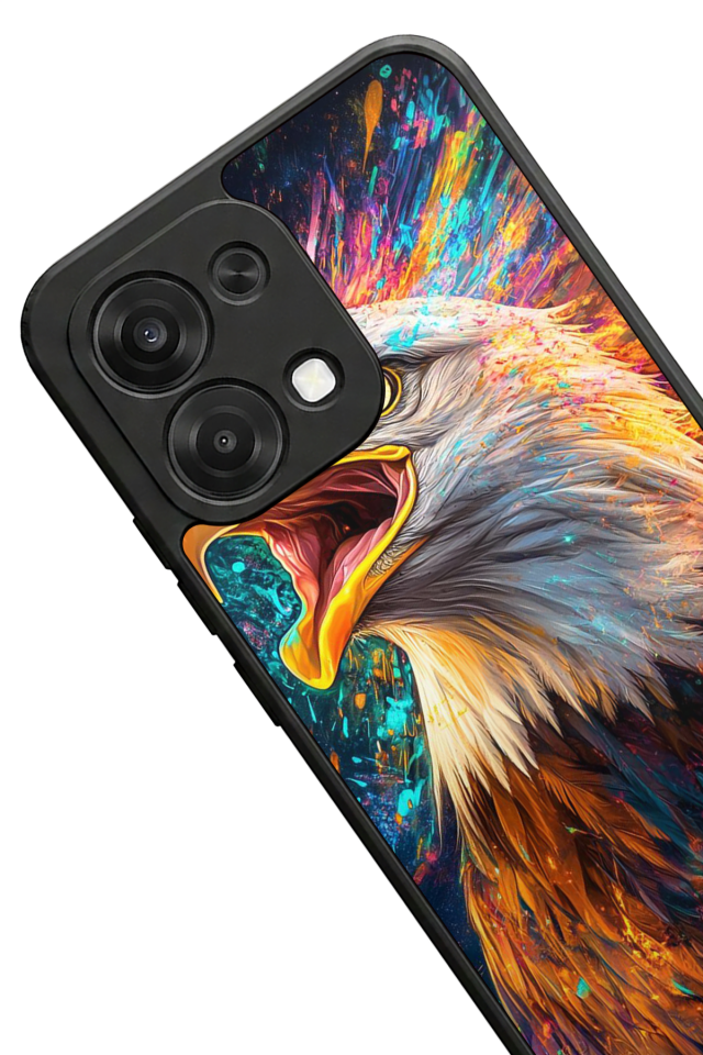 Oppo A6 Pro Uyumlu Besiktas Tasarımlı Glossy Premium Kılıf