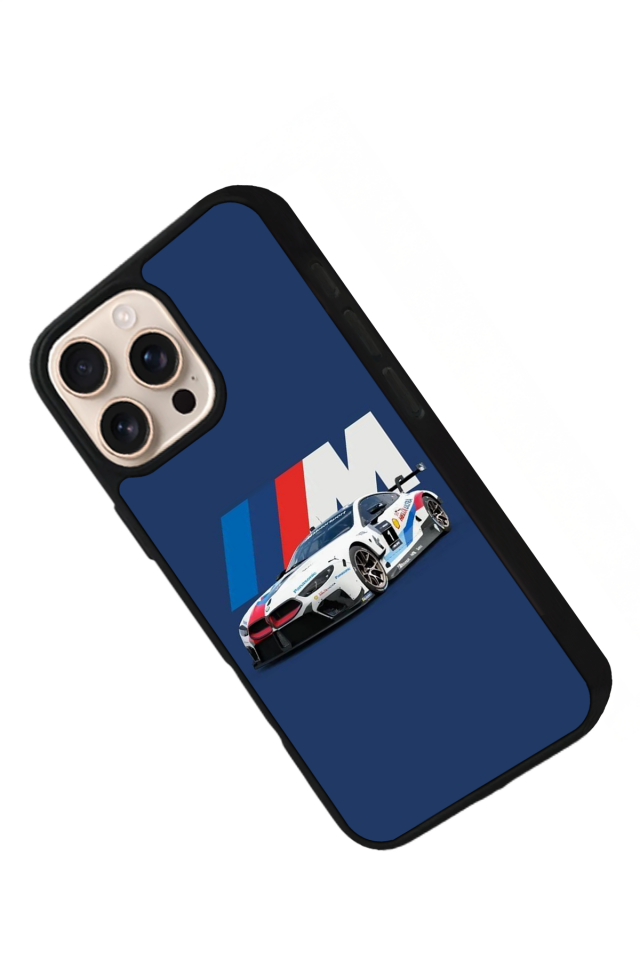 iPhone 15 Pro Uyumlu BMW Tasarımlı Glossy Premium Kılıf
