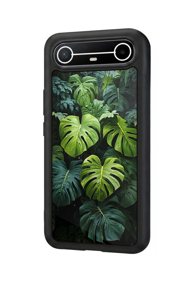 Tecno Spark Slim 5G Uyumlu Botanik Tasarımlı Glossy Premium Kılıf
