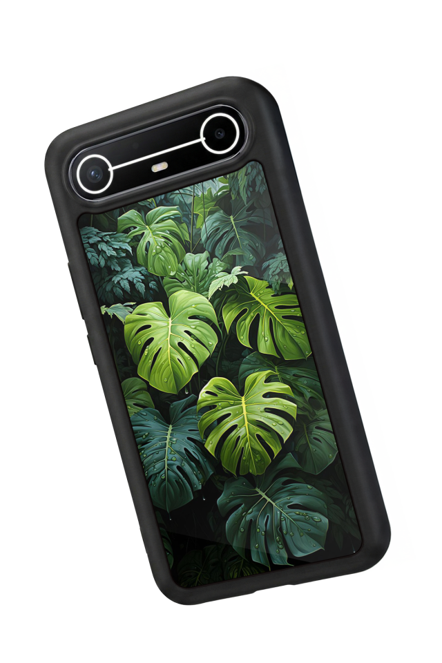 Tecno Spark Slim 5G Uyumlu Botanik Tasarımlı Glossy Premium Kılıf