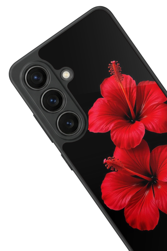 Samsung Galaxy S26 Uyumlu Cicek Tasarımlı Glossy Premium Kılıf