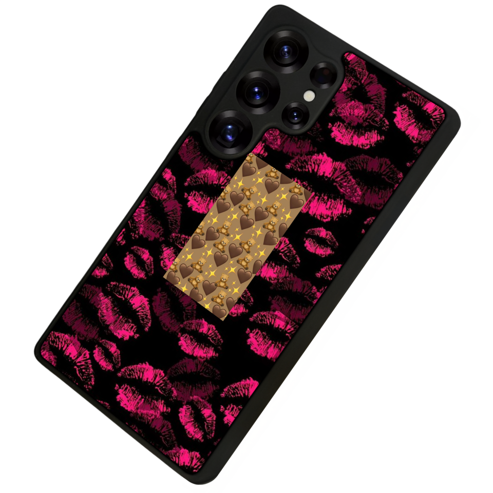 Samsung Galaxy S25 Ultra Uyumlu Dudak Tasarımlı Glossy Premium Kılıf