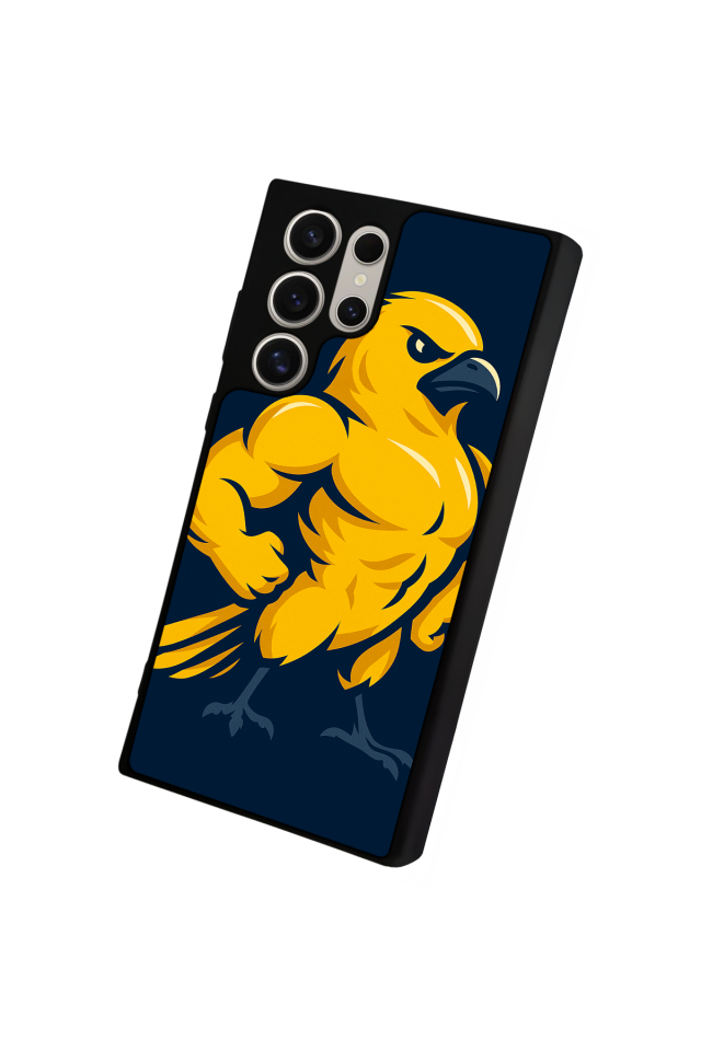 Samsung Galaxy S23 Ultra Uyumlu Fenerbahce Tasarımlı Glossy Premium Kılıf