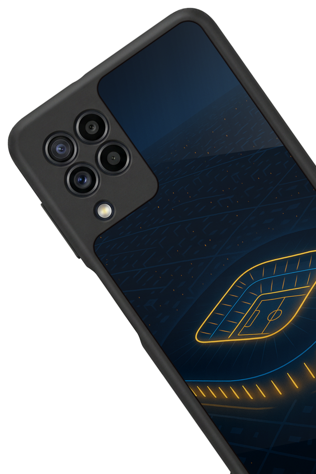 Samsung Galaxy M22 Uyumlu Fenerbahce Tasarımlı Glossy Premium Kılıf