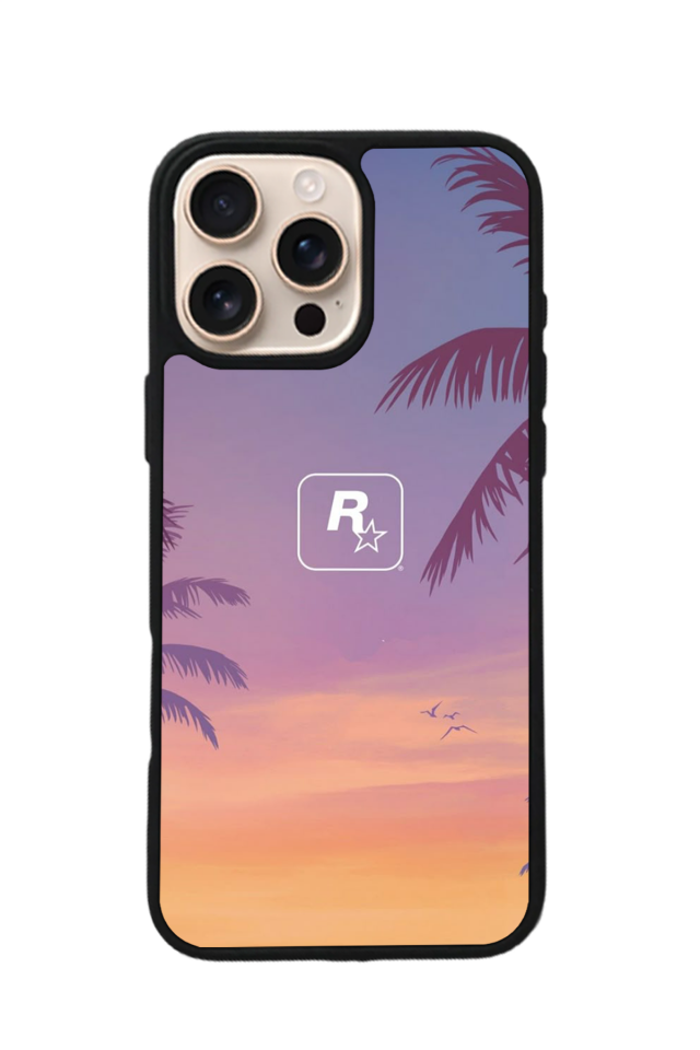 iPhone 15 Pro Max Uyumlu GTA Tasarımlı Glossy Premium Kılıf