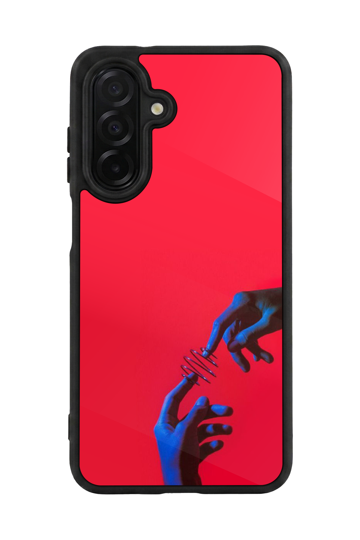 Samsung Galaxy A36 Uyumlu Kirmizi Tasarımlı Glossy Premium Kılıf