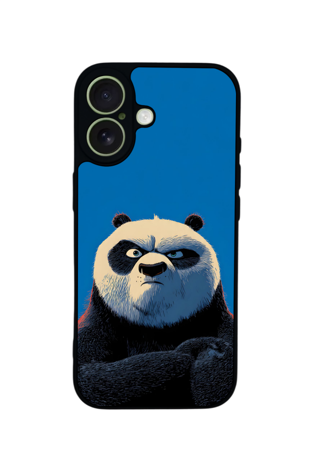 iPhone 17 Uyumlu Kung Fu Panda Tasarımlı Glossy Premium Kılıf