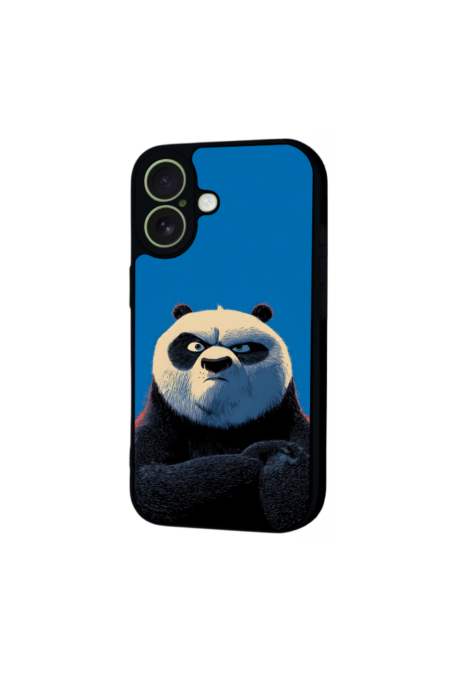iPhone 17 Uyumlu Kung Fu Panda Tasarımlı Glossy Premium Kılıf