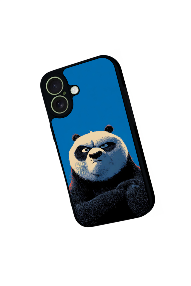iPhone 17 Uyumlu Kung Fu Panda Tasarımlı Glossy Premium Kılıf