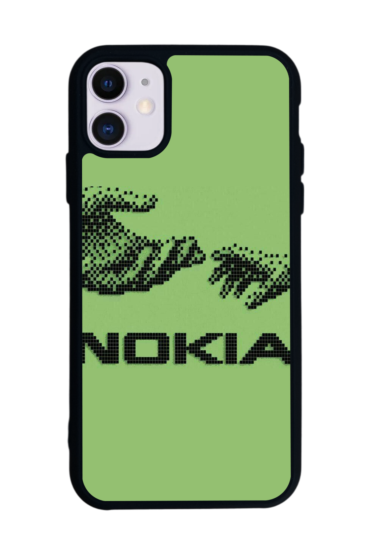 iPhone 11 Uyumlu Nokia Tasarımlı Glossy Premium Kılıf