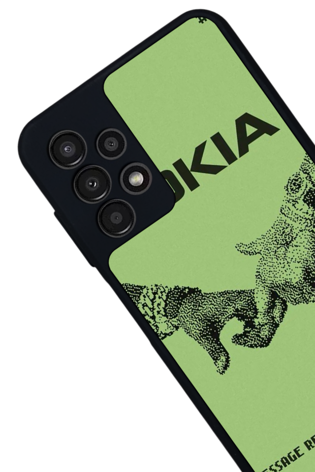 Samsung Galaxy A13 Uyumlu Nokia Tasarımlı Glossy Premium Kılıf