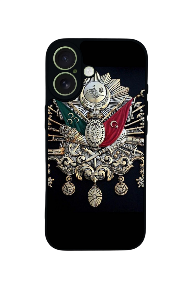 iPhone 17 Uyumlu Osmanli Tugrasi Tasarımlı Glossy Premium Kılıf