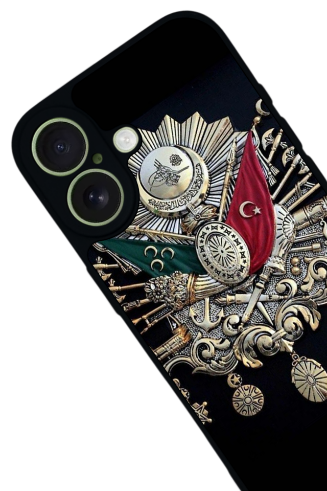 iPhone 17 Uyumlu Osmanli Tugrasi Tasarımlı Glossy Premium Kılıf