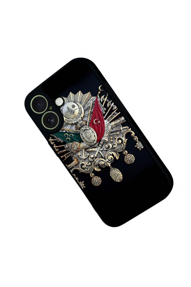 iPhone 17 Uyumlu Osmanli Tugrasi Tasarımlı Glossy Premium Kılıf