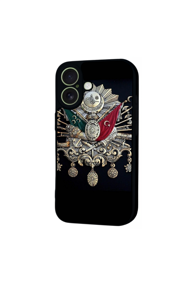 iPhone 17 Uyumlu Osmanli Tugrasi Tasarımlı Glossy Premium Kılıf