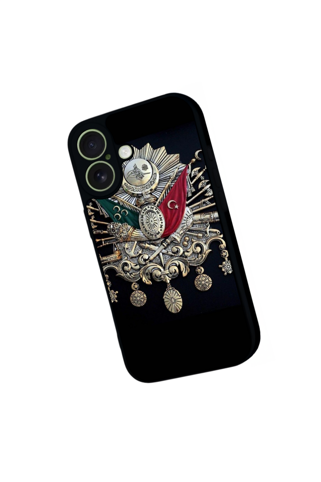 iPhone 17 Uyumlu Osmanli Tugrasi Tasarımlı Glossy Premium Kılıf