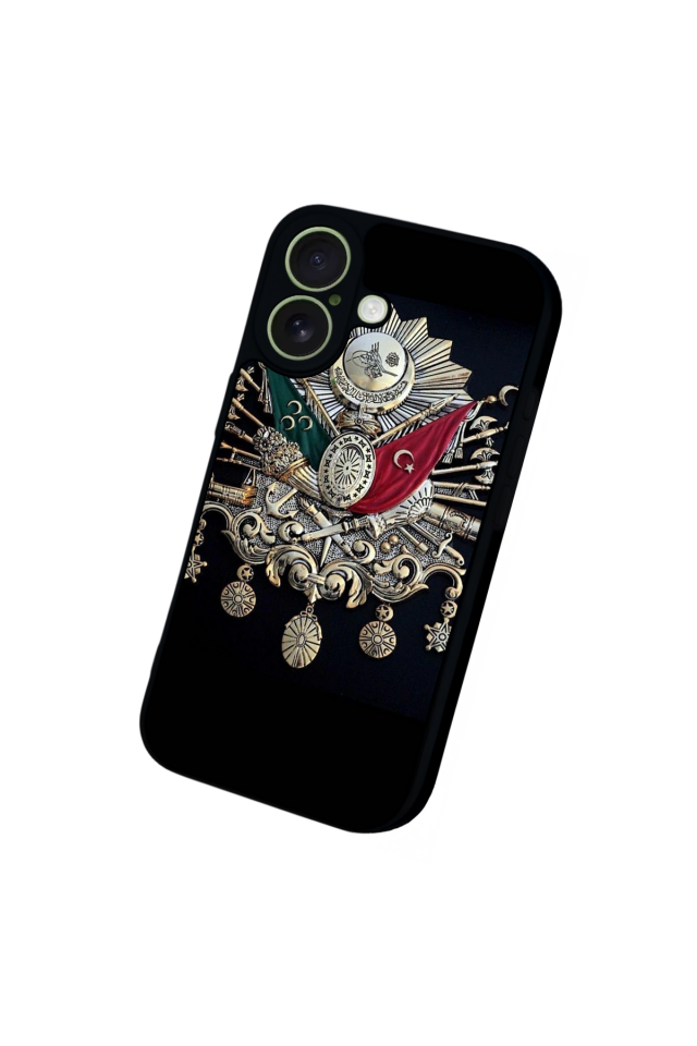 iPhone 17 Uyumlu Osmanli Tugrasi Tasarımlı Glossy Premium Kılıf