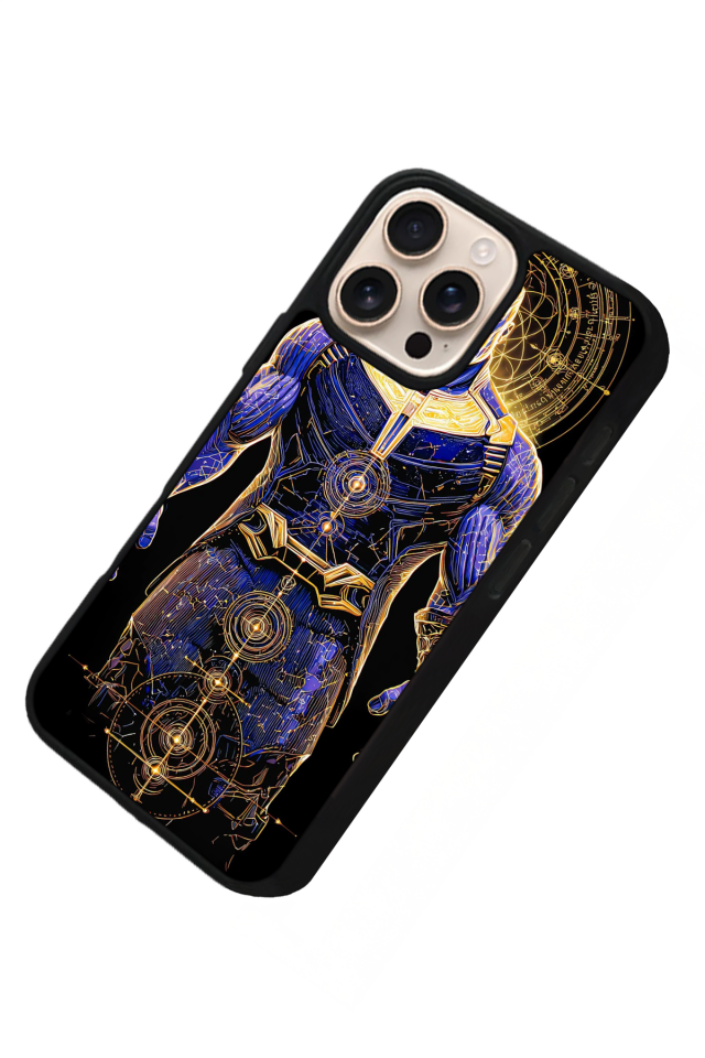 iPhone 16 Pro Max Uyumlu Thanos Tasarımlı Glossy Premium Kılıf