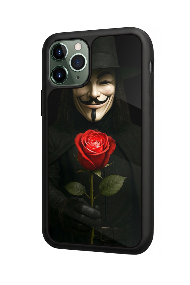 iPhone 11 Pro Uyumlu Vendetta Tasarımlı Glossy Premium Kılıf