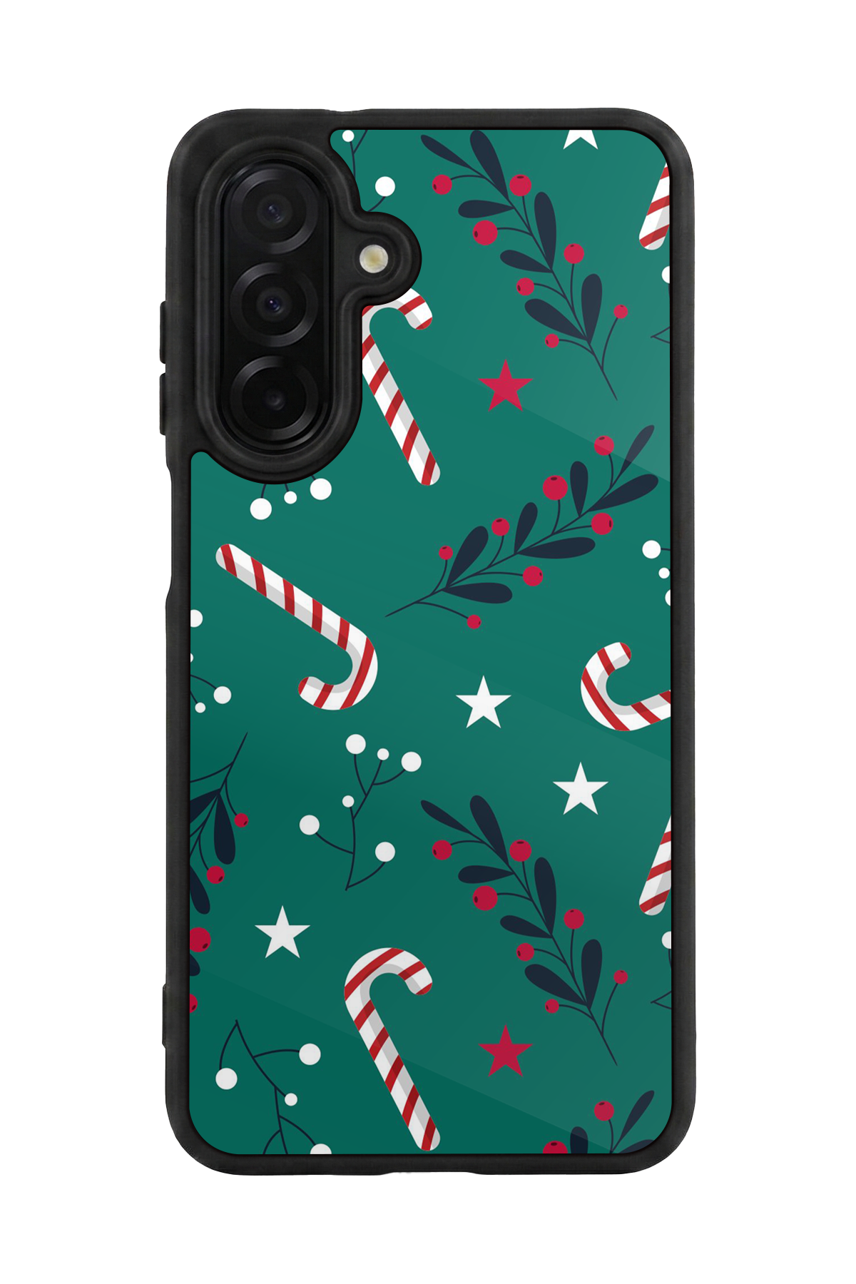 Samsung Galaxy A26 Uyumlu Yilbasi Christmas Tasarımlı Glossy Premium Kılıf