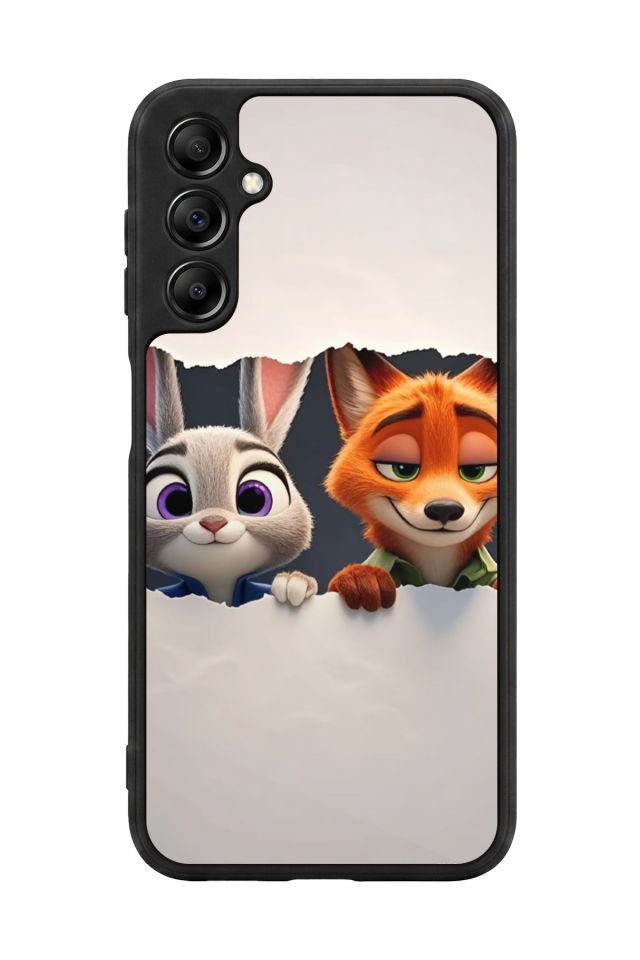 Samsung Galaxy A14 Uyumlu Zootropolis Tasarımlı Glossy Premium Kılıf